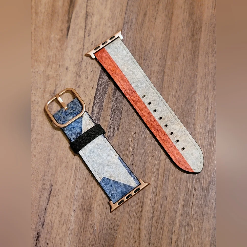 Casetify Red White and Blue Apple Watch Band